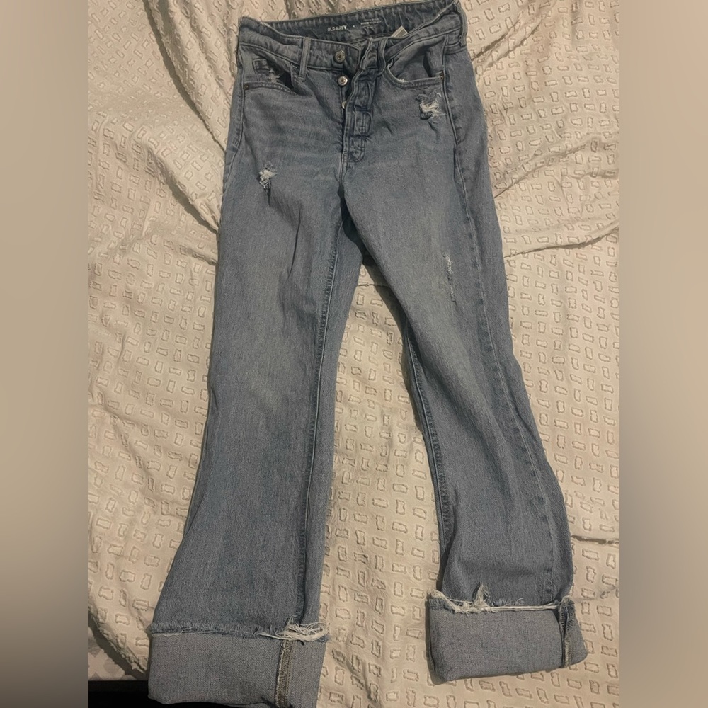 Old Navy Women's Light Blue Boot Cut Jeans
